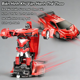 （🚀🚀🚀Hỏa Tốc）Robot biến hình xe điều khiển từ xa, quà tặng ngày trẻ em, quà sinh nhật