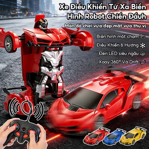（🚀🚀🚀Hỏa Tốc）Robot biến hình xe điều khiển từ xa, quà tặng ngày trẻ em, quà sinh nhật