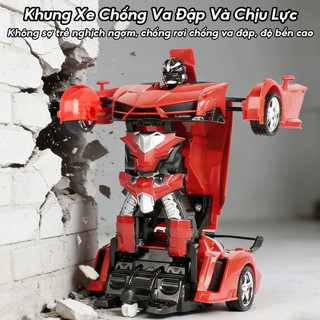 （🚀🚀🚀Hỏa Tốc）Robot biến hình xe điều khiển từ xa, quà tặng ngày trẻ em, quà sinh nhật