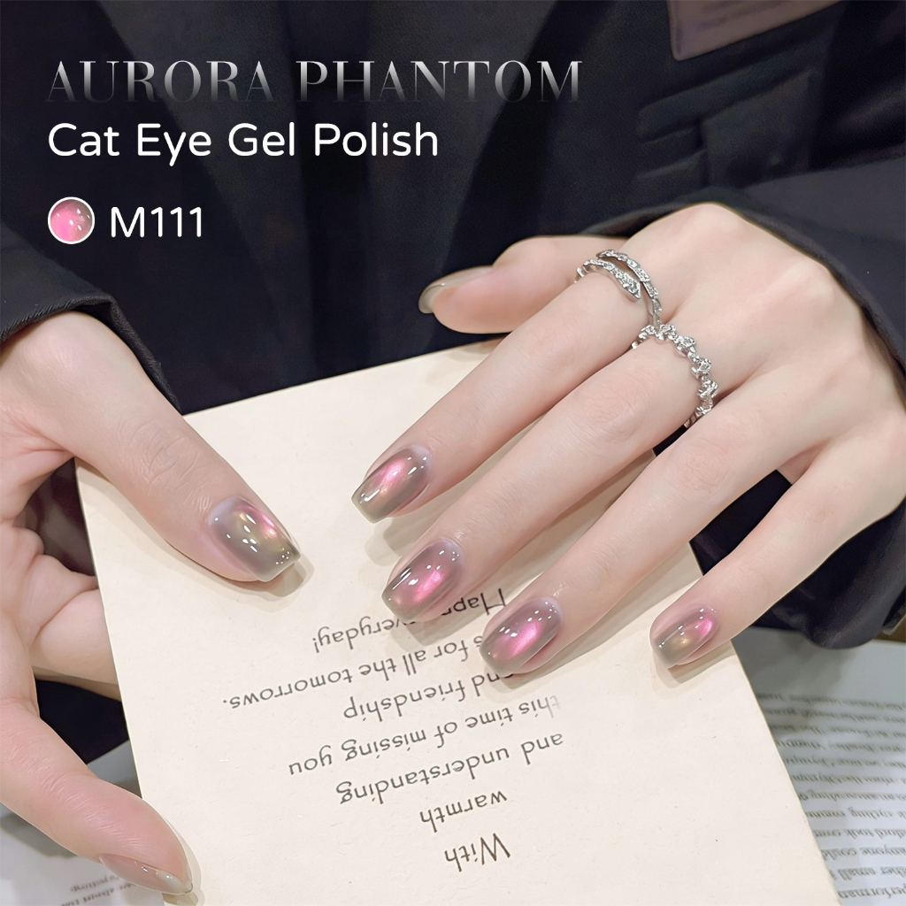XEIJAYI 10ml - Sơn móng tay dạng gel Aurora Cat Eye Series, bộ 10 màu, phù hợp cho các salon làm móng và mọi tông da.
