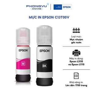 Mực in phun Epson EcoTank 003 - Cho máy L3110/L1110 - In 4500-7500 trang - Chính hãng