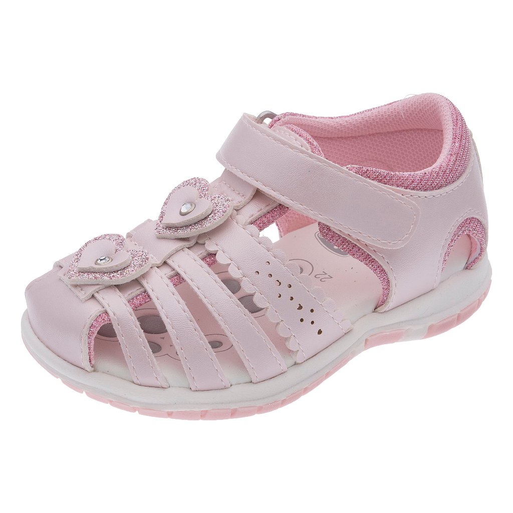 Sandal tập đi trẻ em Chicco Fiorda màu hồng