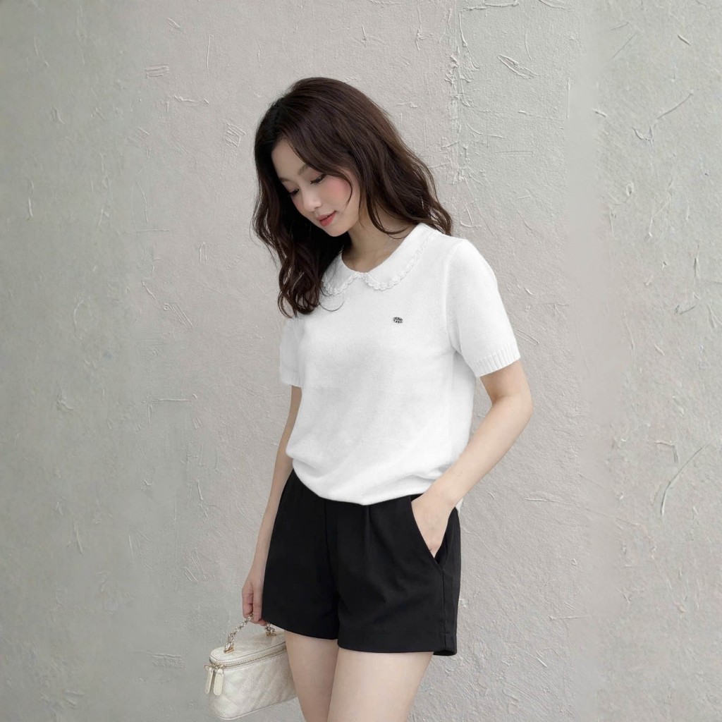 Áo Len Mirage Cổ Bèo Local Brand Chất Len Mongtoghi Mềm Mịn Thoáng Mát.