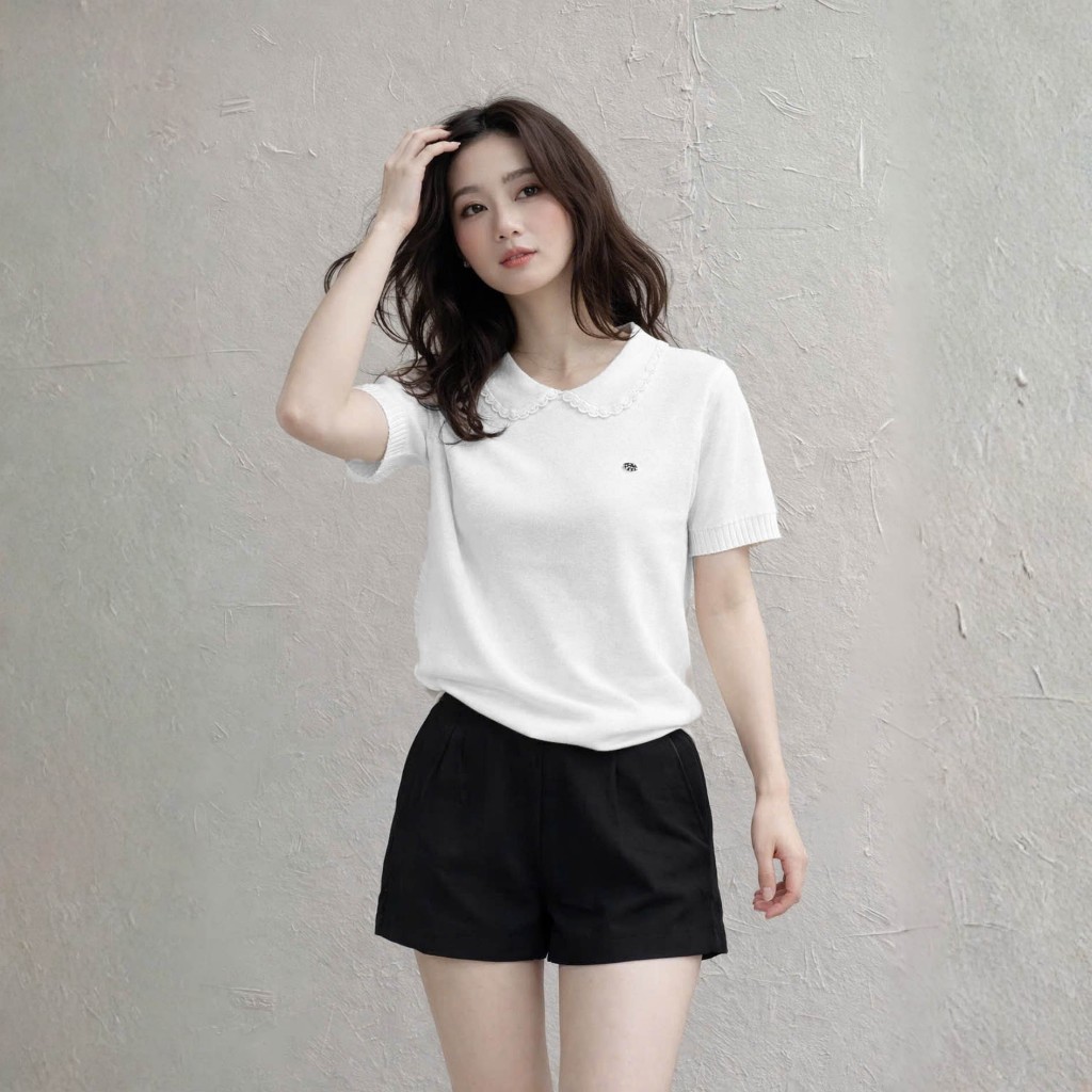 Áo Len Mirage Cổ Bèo Local Brand Chất Len Mongtoghi Mềm Mịn Thoáng Mát.