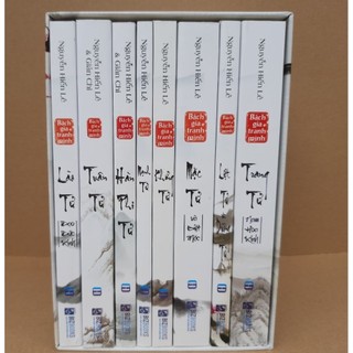 Sách - Combo Bộ 8 Cuốn Sách Bách Gia Tranh Minh Của Nguyễn Hiến Lê - Bizbooks