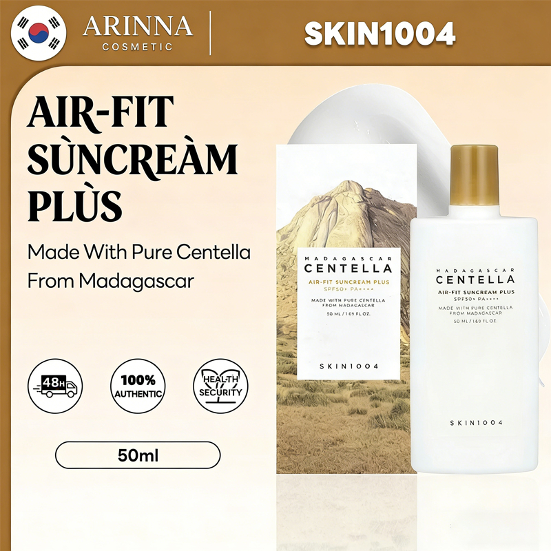 [Hot 2026] Kem Chống Nắng SKIN1004 Air-Fit Plus Thấm Nhanh, Bảo Vệ Da Toàn Diện
