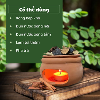 Thảo Mộc Xông Nhà An Nhiên, Gói Thảo Mộc Sạch Nguyên Chất Với Nhiều Mùi Hương, Xông Nhà Giúp Thanh Lọc Không Khí, Thư Gi
