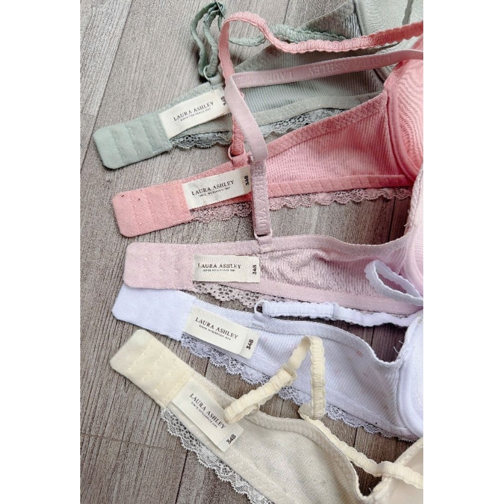 (BomoHouse) Áo ngực cotton Laur@ Ashleyy* có đệm nâng bigsize dư xịn