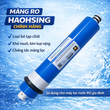 Màng RO HAOHSING Chính Hãng – Màng Lọc RO Cho Máy Lọc Nước Gia Đình, Lọc Sạch Tạp Chất–Khử Kim Loại Nặng–Nước Tinh Khiết