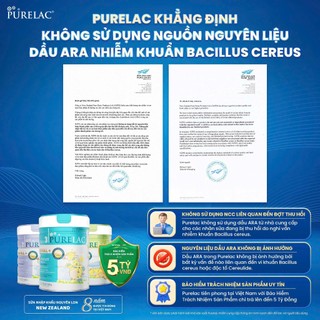 [CHÍNH HÃNG+ Date 5/2027] Sữa PureLac Royal+ 800g New Zealand Số 1 2 3 Nhập Khẩu Nguyên Lon