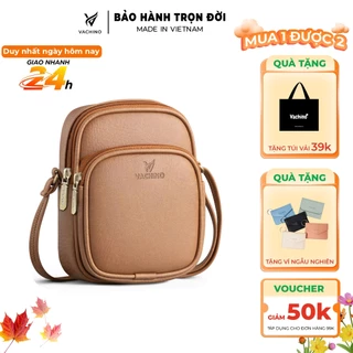 Túi đeo chéo da thời trang cao cấp Unisex VACHINO-TX035