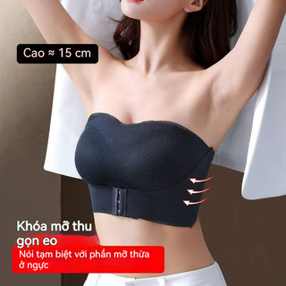 Áo Lót Chất Lụa Mát Lạnh Cho Ngực To - Hiệu Ứng Che Giảm & Nâng Đỡ - Áo Lót Dự Tiệc, Size Lớn, Không Dây, Vô Hình