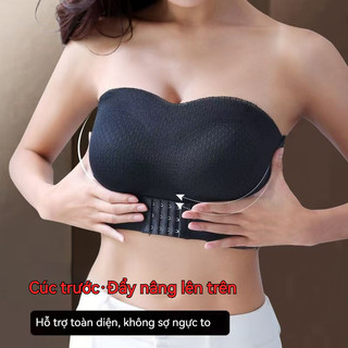 Áo Lót Chất Lụa Mát Lạnh Cho Ngực To - Hiệu Ứng Che Giảm & Nâng Đỡ - Áo Lót Dự Tiệc, Size Lớn, Không Dây, Vô Hình