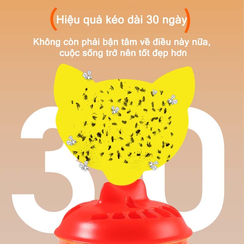 Mới 2026 – Bẫy Diệt Ruồi Giấm Nhật Bản | Hiệu Quả 1 Tháng, An Toàn Cho Trẻ & Thú Cưng, Dùng Trong Bếp