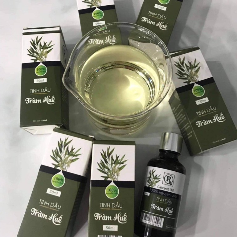 Hình ảnh thực tế Tinh dầu tràm Huế nguyên chất cho bé, xông phòng chuẩn xịn (100ml) chính hãng trên Shopee