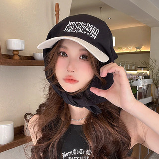 Mũ Lưỡi Trai Chống Nắng Nữ Kèm Khăn Che Gáy 2in1 – Mũ Che Kín Cổ, Chống UV, Đi Biển, Thời Trang