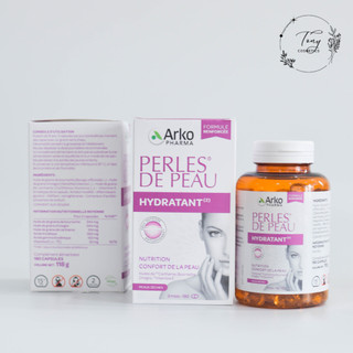 Viên uống dưỡng da Perles De Peau Arkopharma – Cấp ẩm, chống lão hóa, làm sáng da