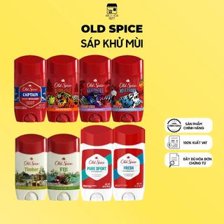 Sáp Khử Mùi Old Spice Ngăn tiết Mồ Hôi, Ngăn Ố Vàng Áo (73g, 85g)