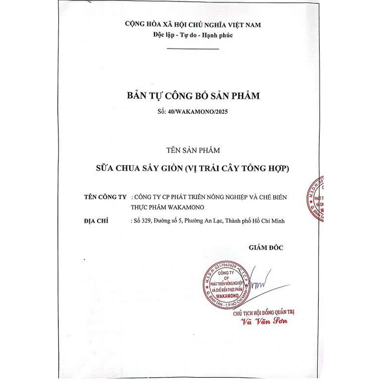 Sữa chua sấy giòn 4 vị Wakamono Organic 40g/gói, công nghệ sấy lạnh thăng hoa, giòn rụm, thơn ngon