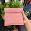 Ví Đựng Giấy Tờ Đăng Kiểm Xe Ô Tô Da Bò Togo, Mềm Mịn, Bền Bỉ - Màu Hồng VDK-DB-PINK