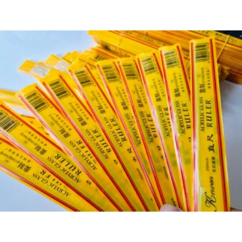 SALE - 5 Thước Kẻ 20cm Dành Cho Các Bé , Học Sinh Sinh Viên