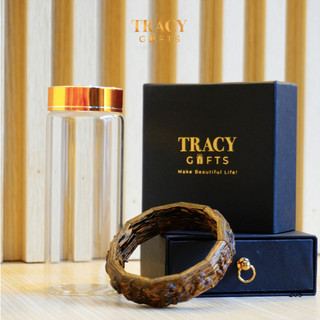 Vòng tay trầm hương sánh 12 con giáp “Minh Trí Tài Lộc” TRACY GIFTS, tuổi 15 năm, phong thủy tài lộc