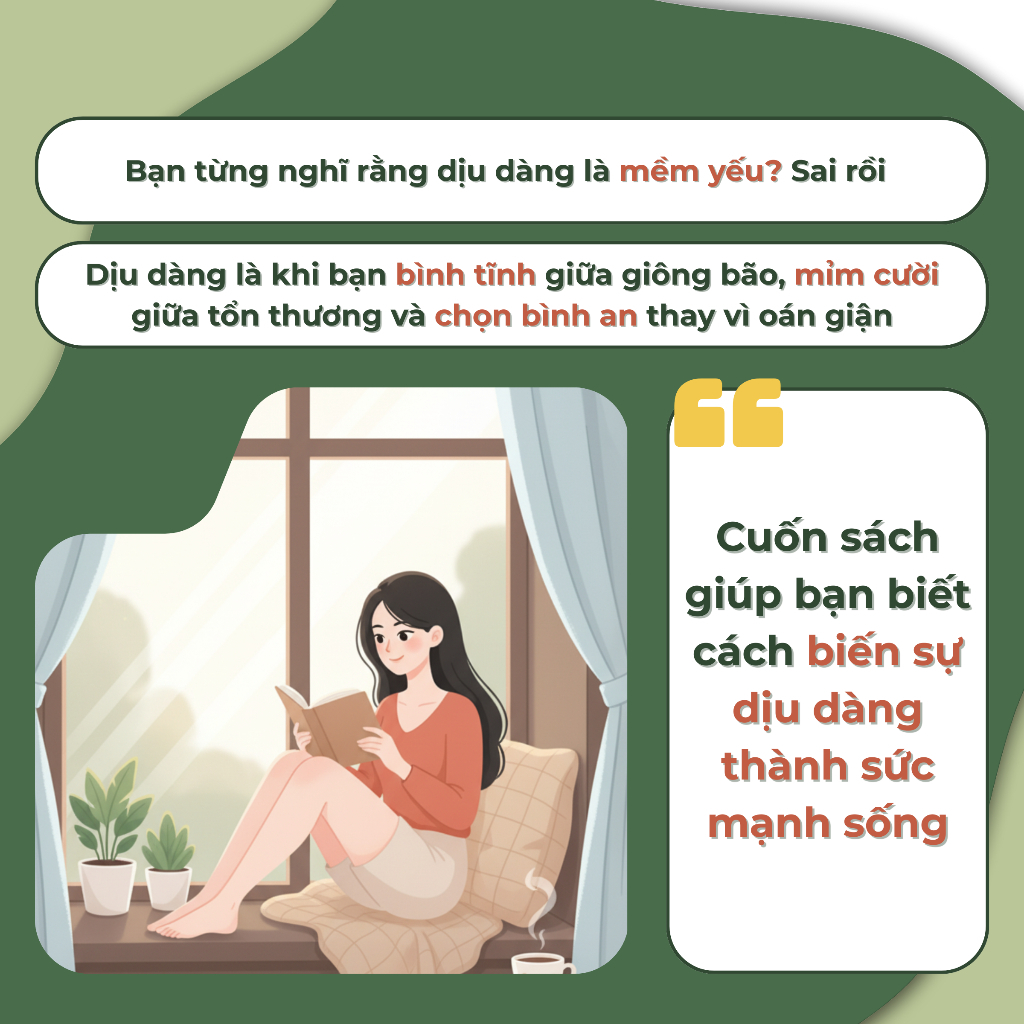 Sách - Sức Mạnh Của Sự Dịu Dàng - SBOOKS