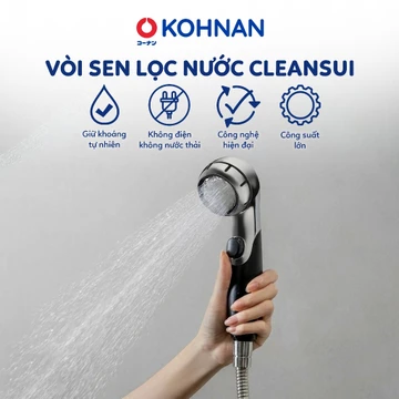 Vòi Sen Lọc Nước MITSUBISHI CLEANSUI loại bỏ clo dư trong nước, tốt cho tóc và làn da ES101/ES201/ES301
