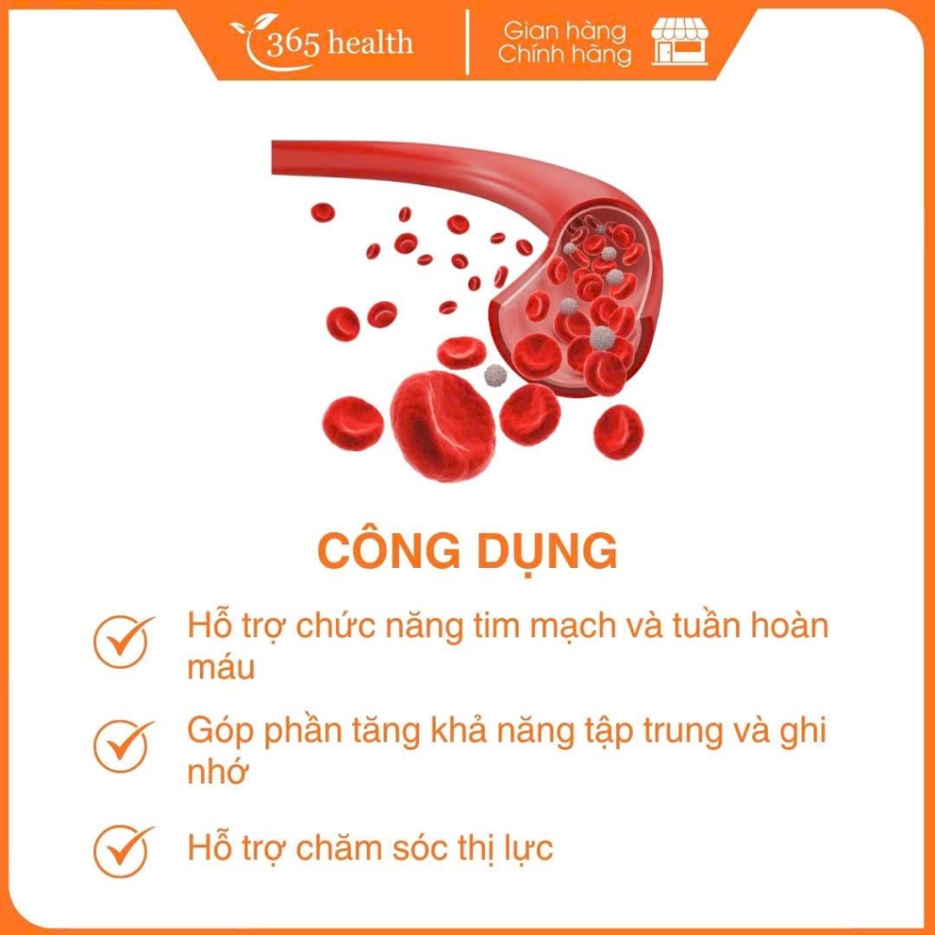 Neurocard Max - Viên uống hỗ trợ não bộ và tim mạch từ nguồn dưỡng chất tự nhiên hộp 60 viên