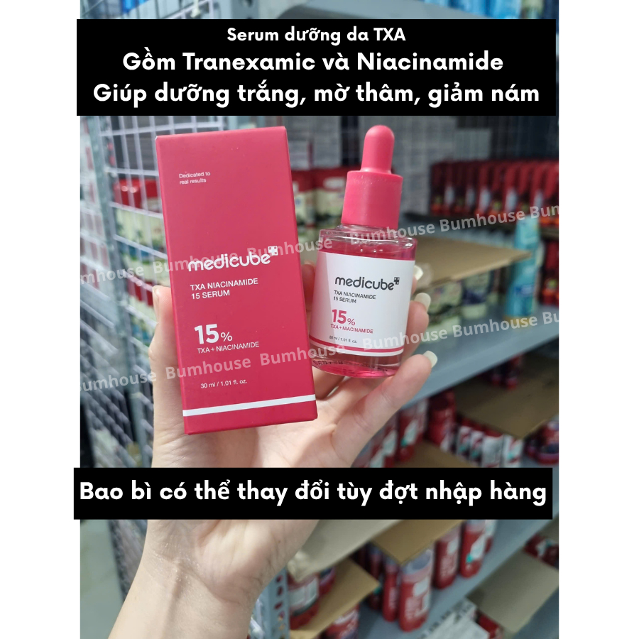 Serum Dưỡng Sáng, Mờ Thâm Medicube TXA + Niacinamide 15% 30ml