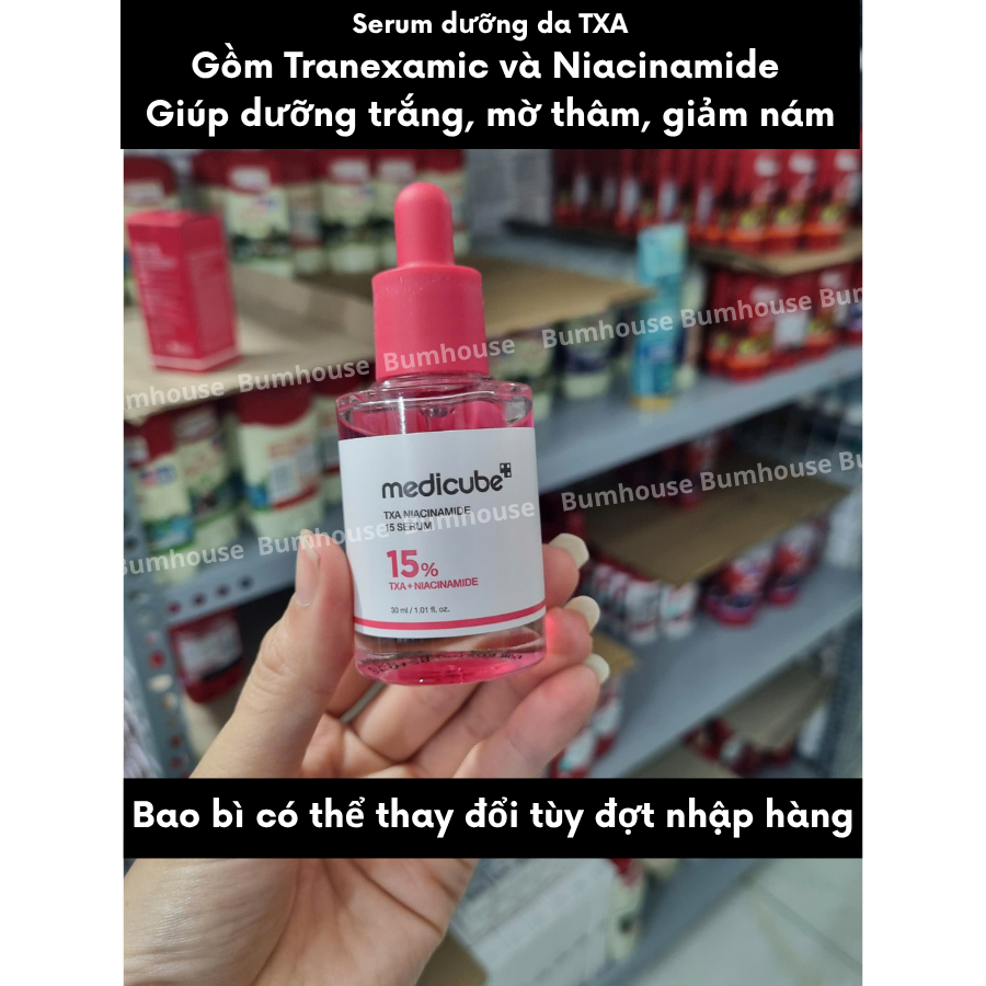 Serum Dưỡng Sáng, Mờ Thâm Medicube TXA + Niacinamide 15% 30ml