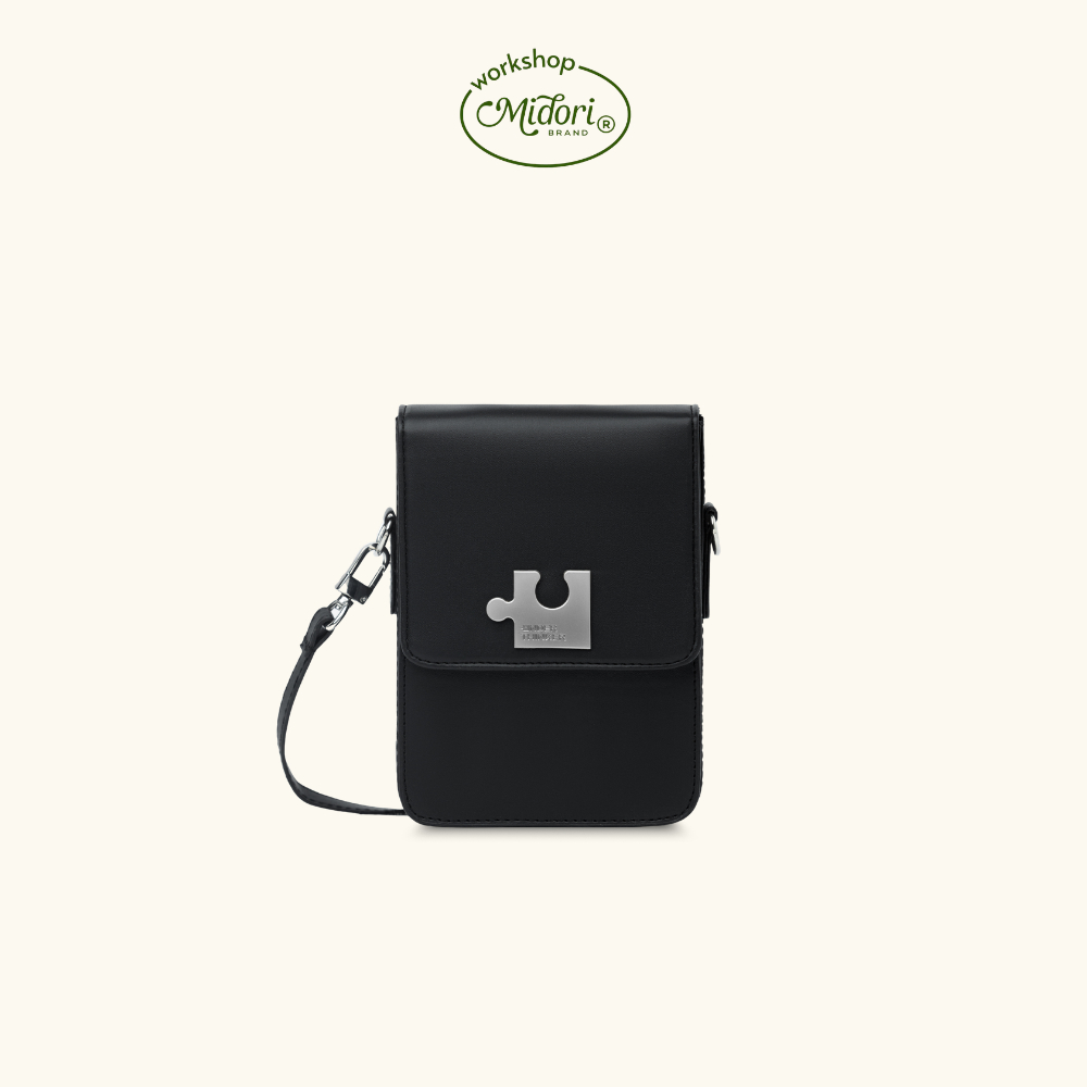 Túi xách PHONEBAG Đeo Chéo Da PU Nam Nữ Monogram Dập Chìm Cao Cấp Thời Trang Chính Hãng | MI MIDORI