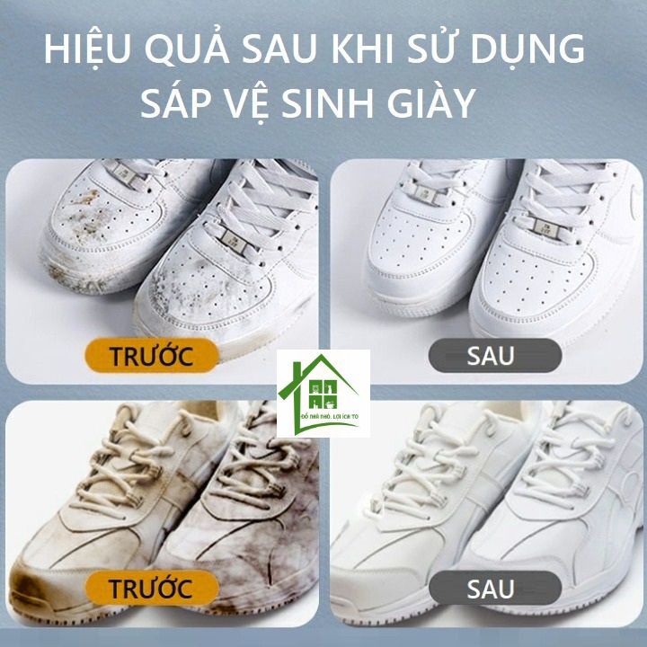 Kem vệ sinh giày da trắng, da lộn ba lô, áo da, túi xách đánh bóng bảo vệ đồ da đa năng Shoes 2h.