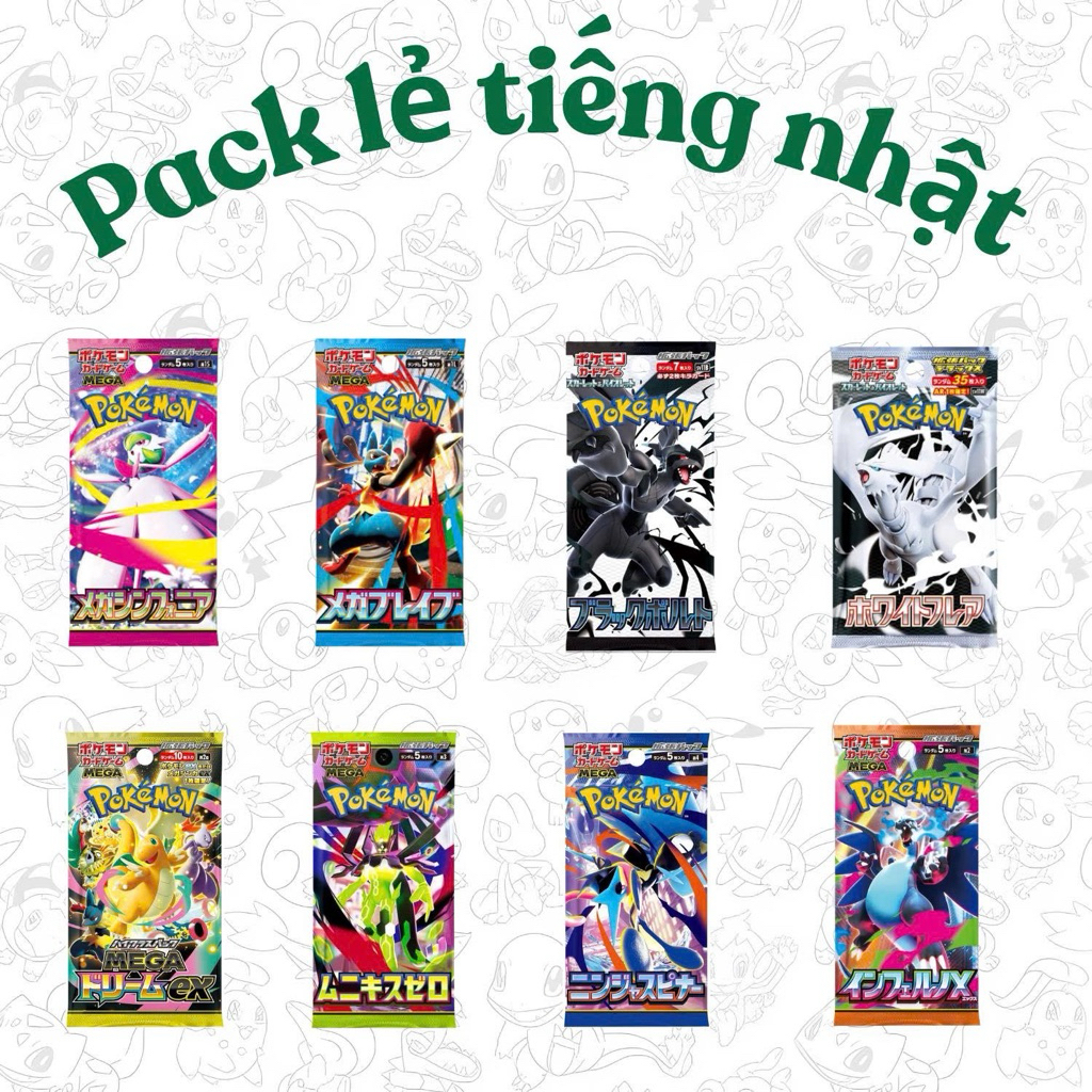 Pokemon pack - Giá Tốt, Sale Tháng 07, Ship 0 Đồng | Shopee Việt Nam