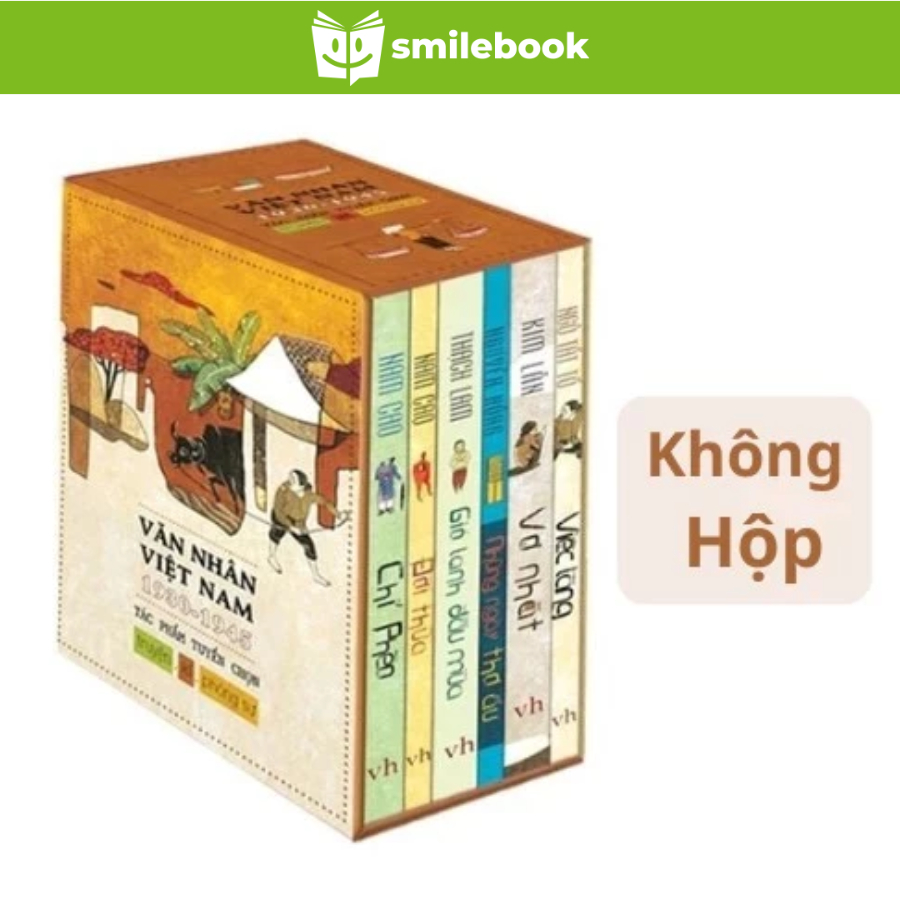 Sách: Bộ 6 Cuốn: Chí Phèo + Đời Thừa + Vợ Nhặt + Việc Làng + Những Ngày Thơ Ấu + Gió Lạnh Đầu Mùa