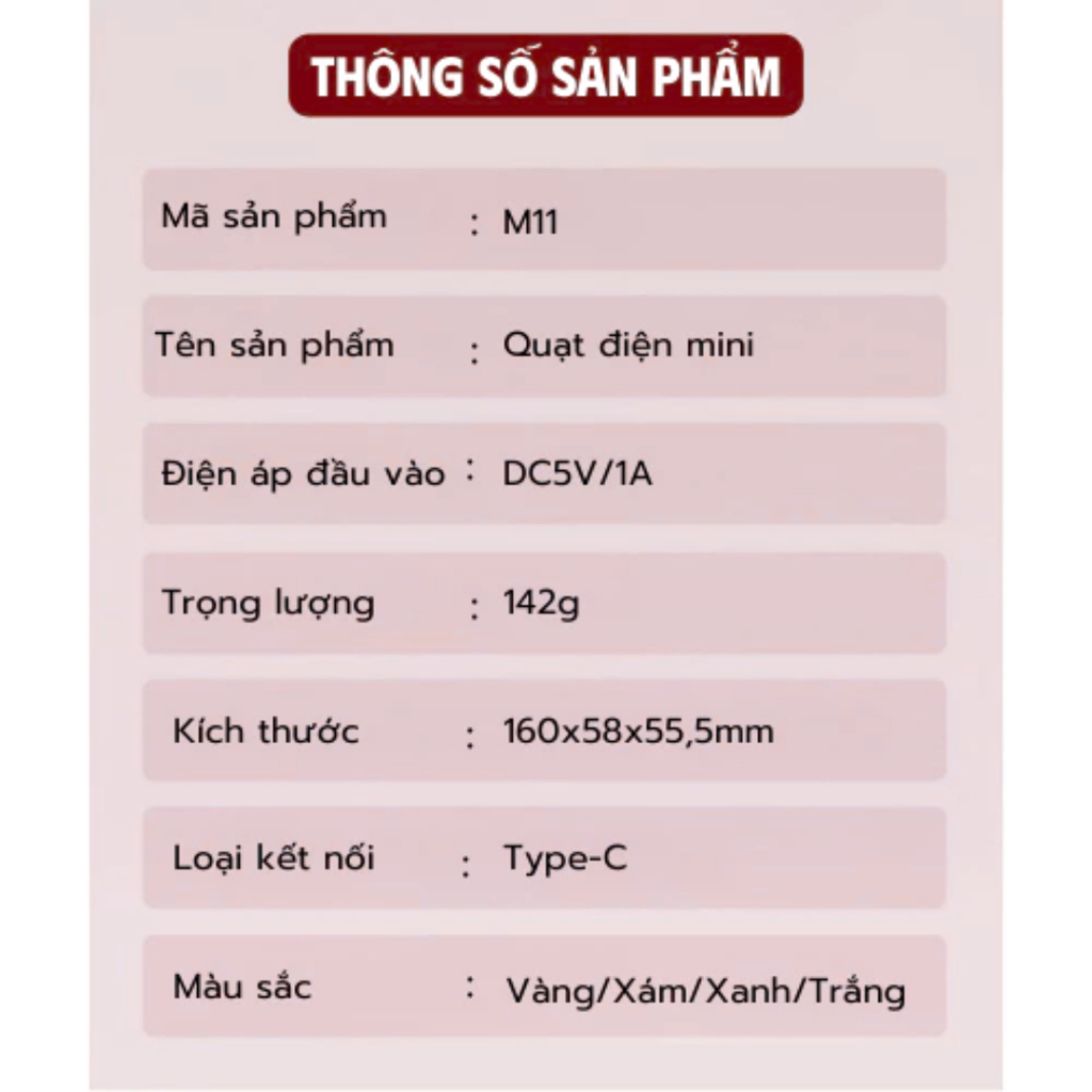 Quạt Mini Cầm Tay 120 Tốc Độ Siêu Mạnh, Gió Lớn Êm Ái, Nhỏ Gọn Bỏ Túi, Có Màn Hình Hiển Thị Pin  [Q2]