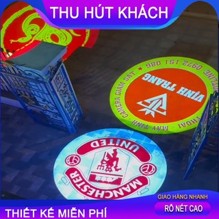 80W 120W Đèn chiếu logo công suất lớn đèn LED chiếu tường cửa hàng đèn logo, biển hiệu đèn chiếu quảng cáo chống nước