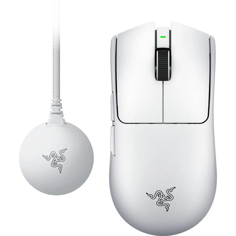 Chuột Gaming không dây Razer Viper V4 Pro (Black/White) - 49g - Focus Pro 50K - Bảo hành 24 tháng | BigBuy360 - bigbuy360.vn
