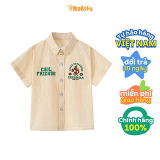 Áo sơ mi ngắn tay bé trai Rabity 902.043
