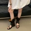 Giày Sandal Xuồng Cổ Cao Mẫu Sang Chảnh Hở Gót Mùa Hè 2026