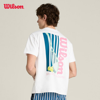Wilson Men Classic Cotton Graphic Áo Thun Thể Thao WN00016
