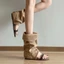 Dép Sandal Đế Xuồng Ẩn, Sandal Một Quai Hở Mũi Cá Tính 2026