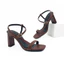 Sandal Cao Gót Quai Ngang 9p Sandal Đế Vuông KATLYN HADU MM985 Da PU Cao Cấp BH 12T