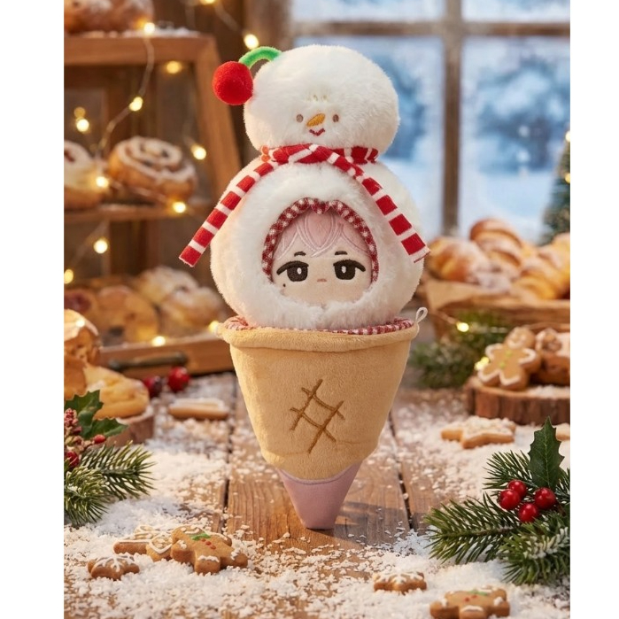 Outfit doll 10cm, quần áo búp bê 10cm, đồ cho búp bê, gấu bông búp bê GUAILA TOYs giáng sinh phụ kiện decor, quà tặng
