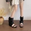Dép Sandal Đế Xuồng Ẩn, Sandal Một Quai Hở Mũi Cá Tính 2026