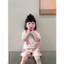 Combo 3 bộ tone hồng đáng yêu cho bé gái, chất vải cotton mềm mịn mặc đi học đi chơi - set 3b hồng nơ - Moonie Kid