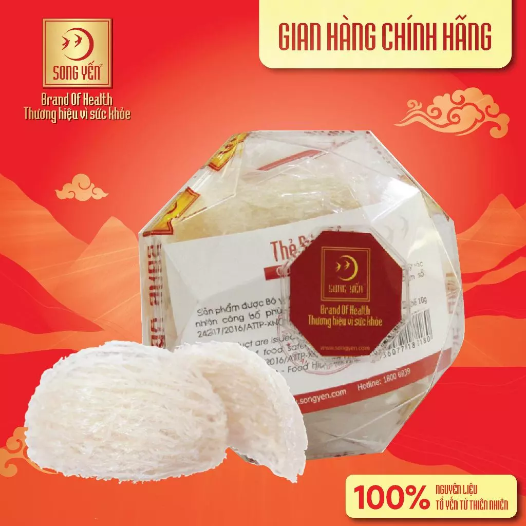 Tổ Yến Tinh Chế Song Yến 10gr