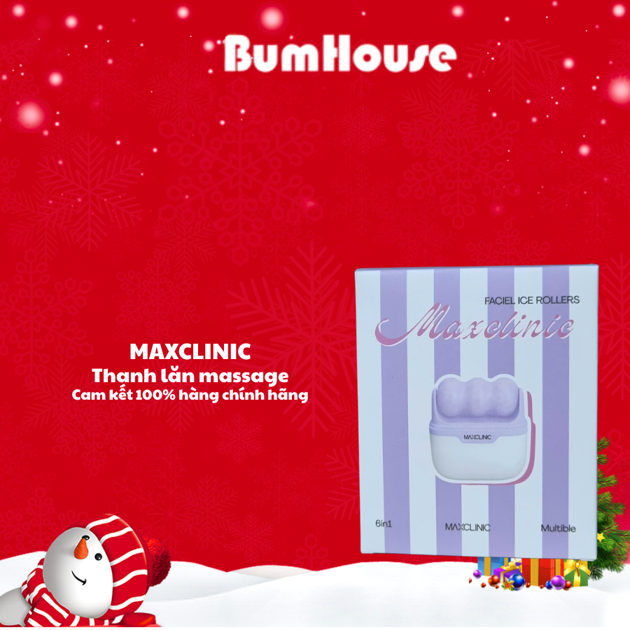 [QUÀ TẶNG KHÔNG BÁN] Thanh lăn massage Maxclinic Facial Ice Roller 200g
