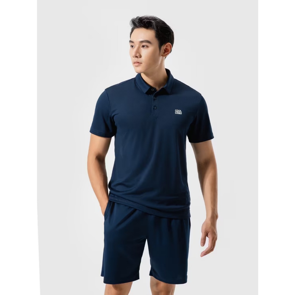 [TẶNG SRM OXY]Set đồ thể thao nam Áo Polo Promax-S1 Quần 6 inch đai siêu co giãn, set Pickleball thoáng khí Coolmate