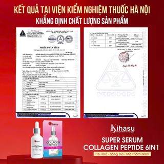 Serum Collagen Peptide Kihasu 50ml Công thức mới Dưỡng Da Mịn Màng Sáng Khỏe